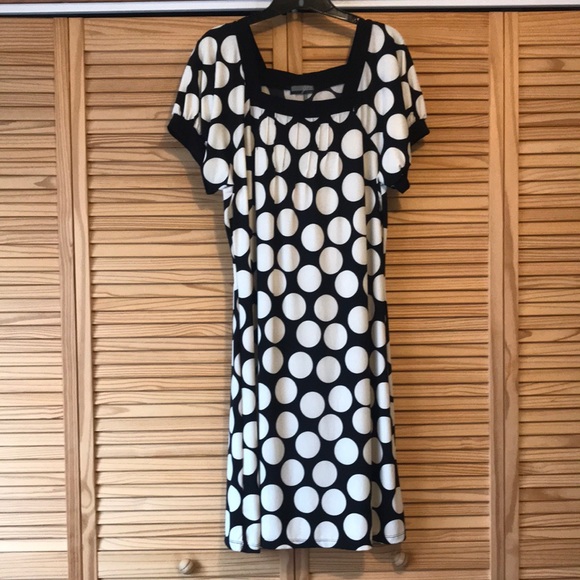 Retro polka-dot dress, NWOT - Picture 1 of 4